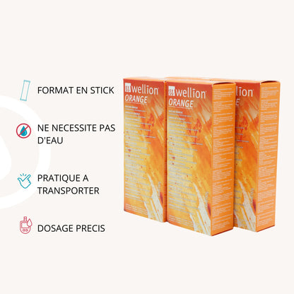 Pack Gel de Glucose Wellion – 40 sticks (4 boîtes) | Diab&Care